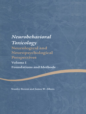 cover image of Neurobehavioral Toxicology